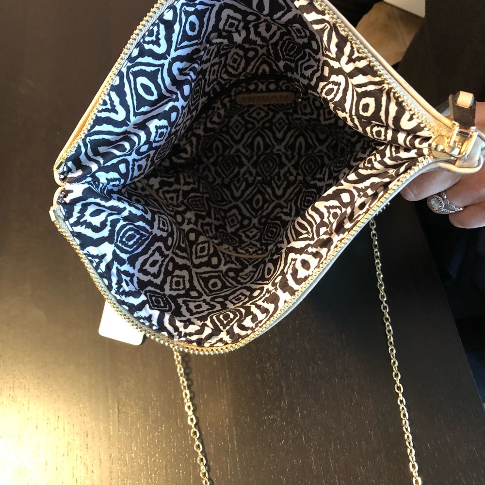 Urban Expressions Tan leather gold chain - Picture 2 of 3